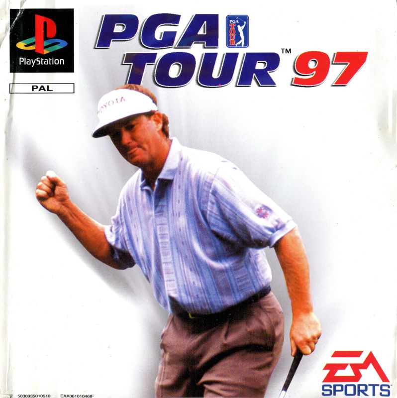 PGA Tour 97 box art for Sega Saturn